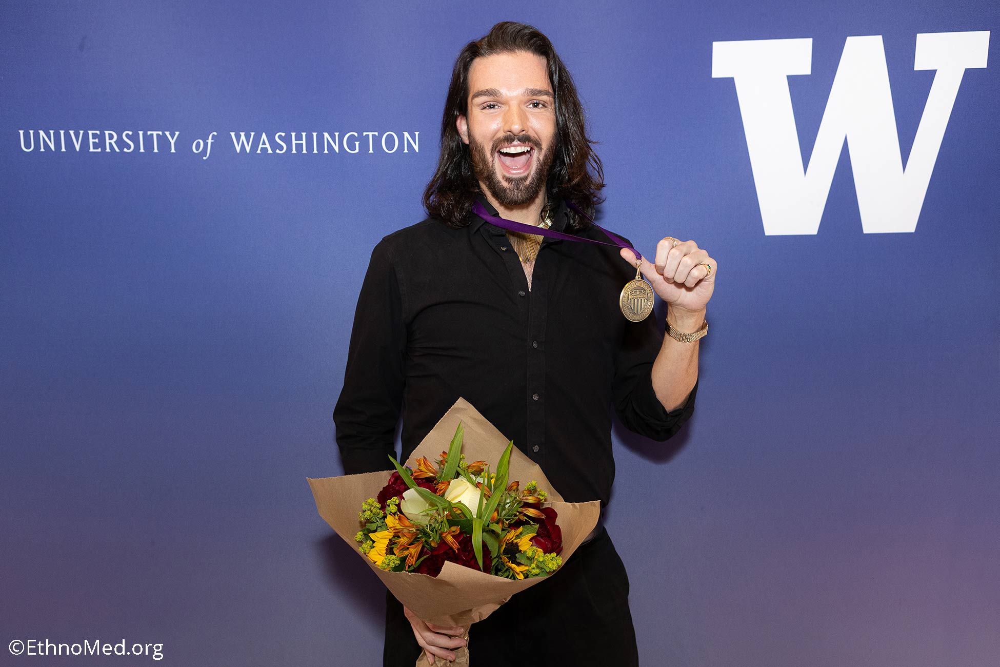 James Sherrell, winner of UW Award of Excellence in Global Health